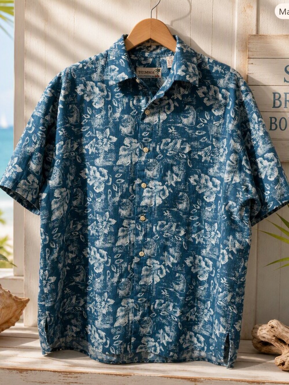 Summa Hawaiian Shirt Size Large